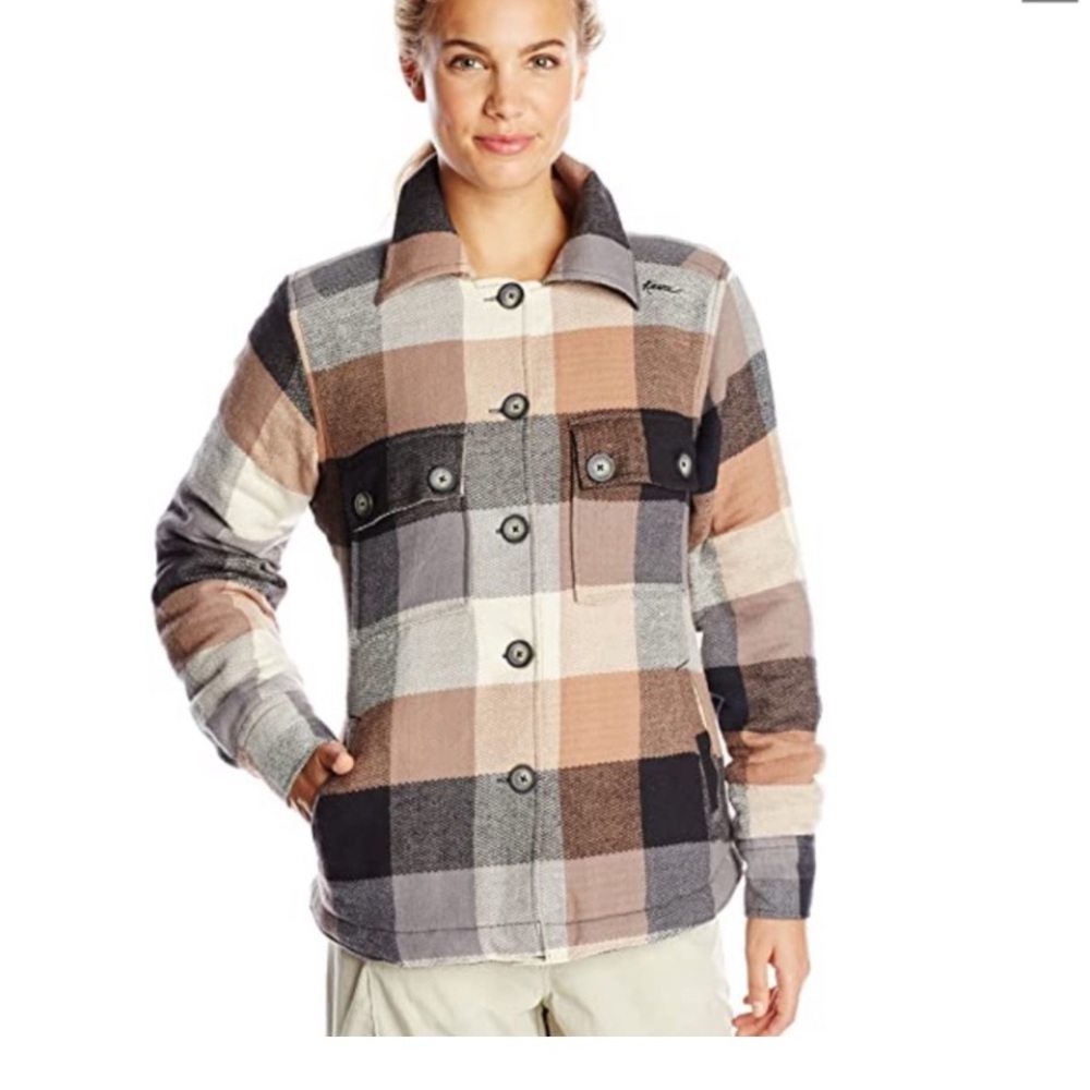 Kavu Lowland Shirt Jacket Size XS